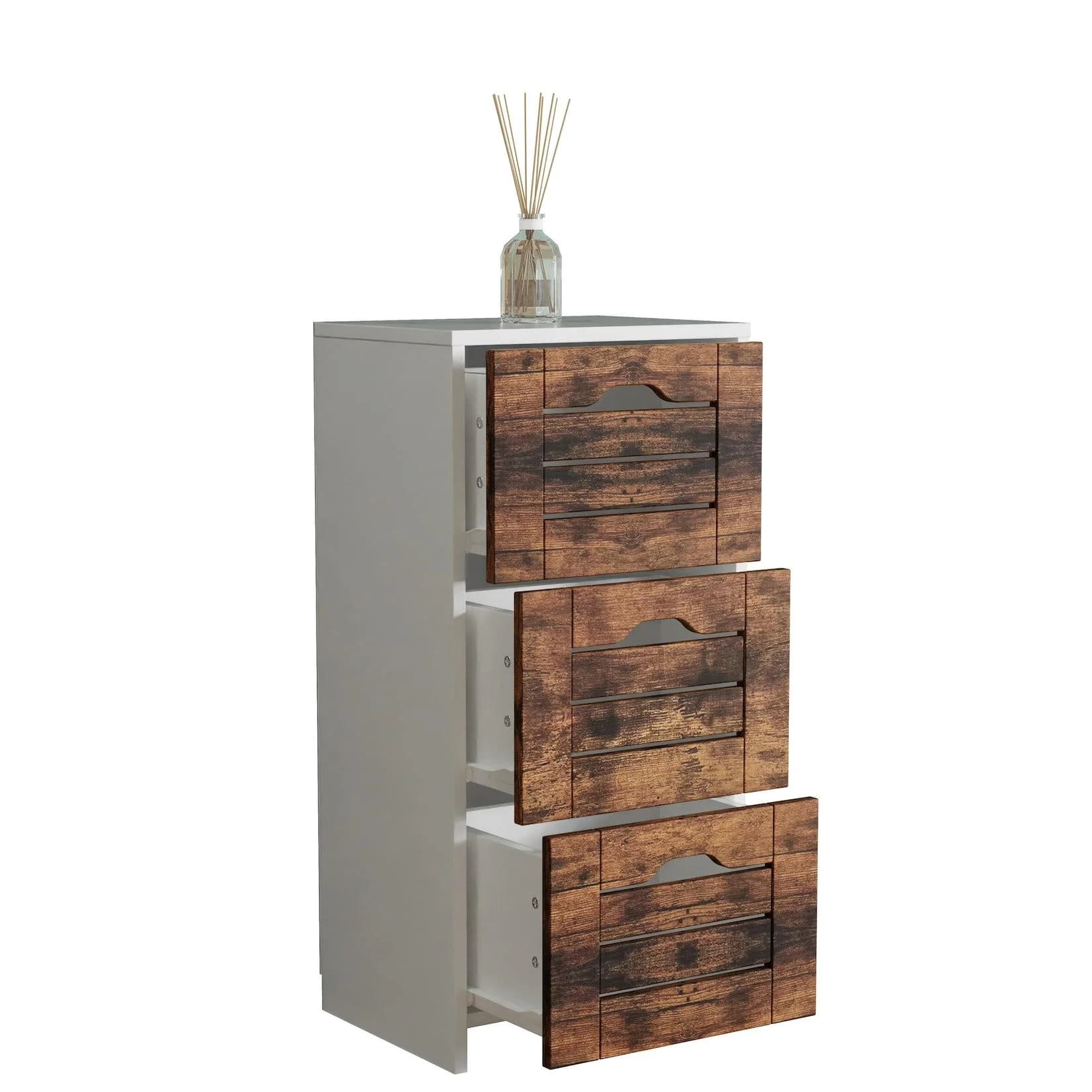 Midischrank aus Holz in verschiedenen Farben und Stilen