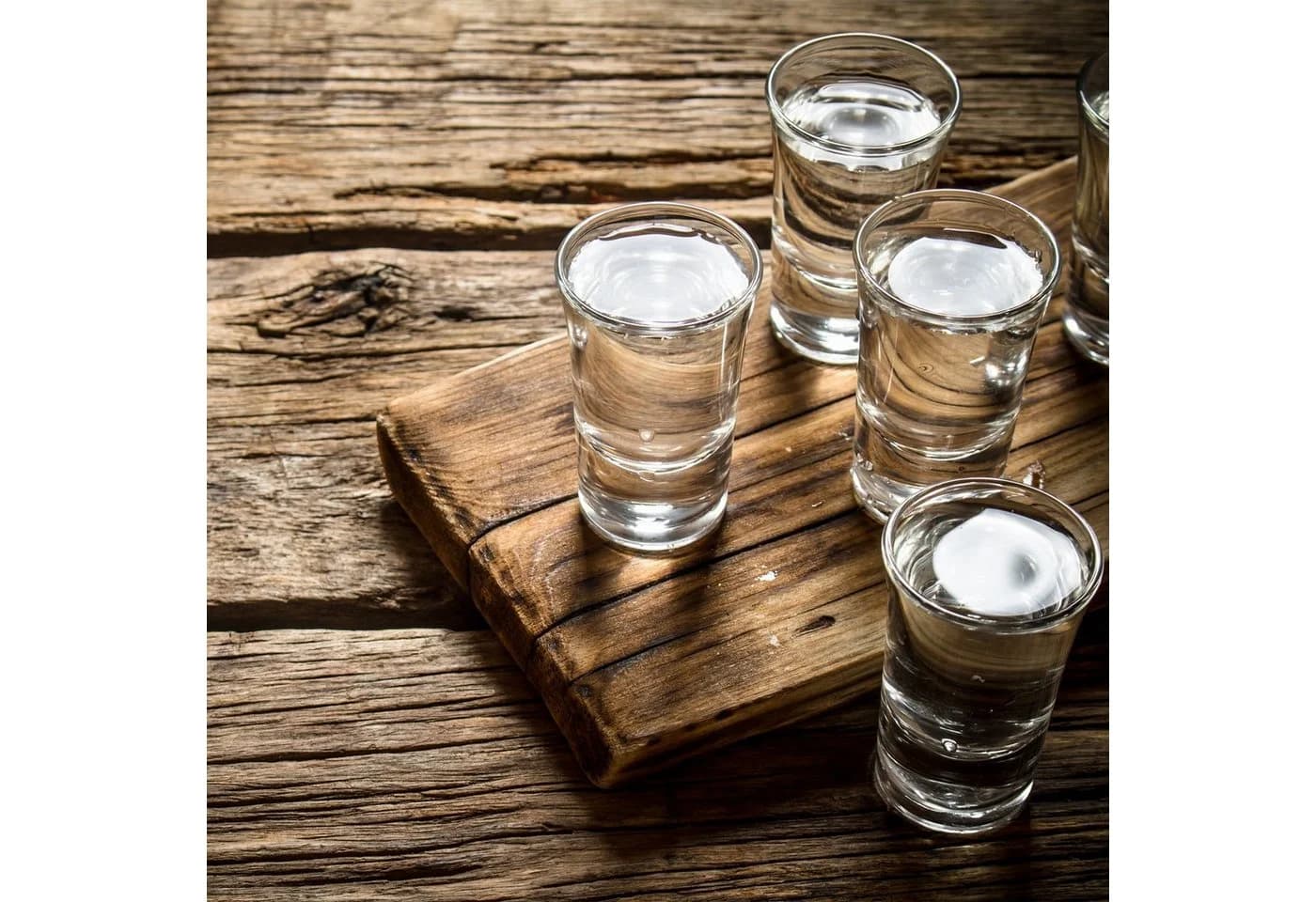 relaxdays Schnapsglas 4cl 6er Set Transparent Glas