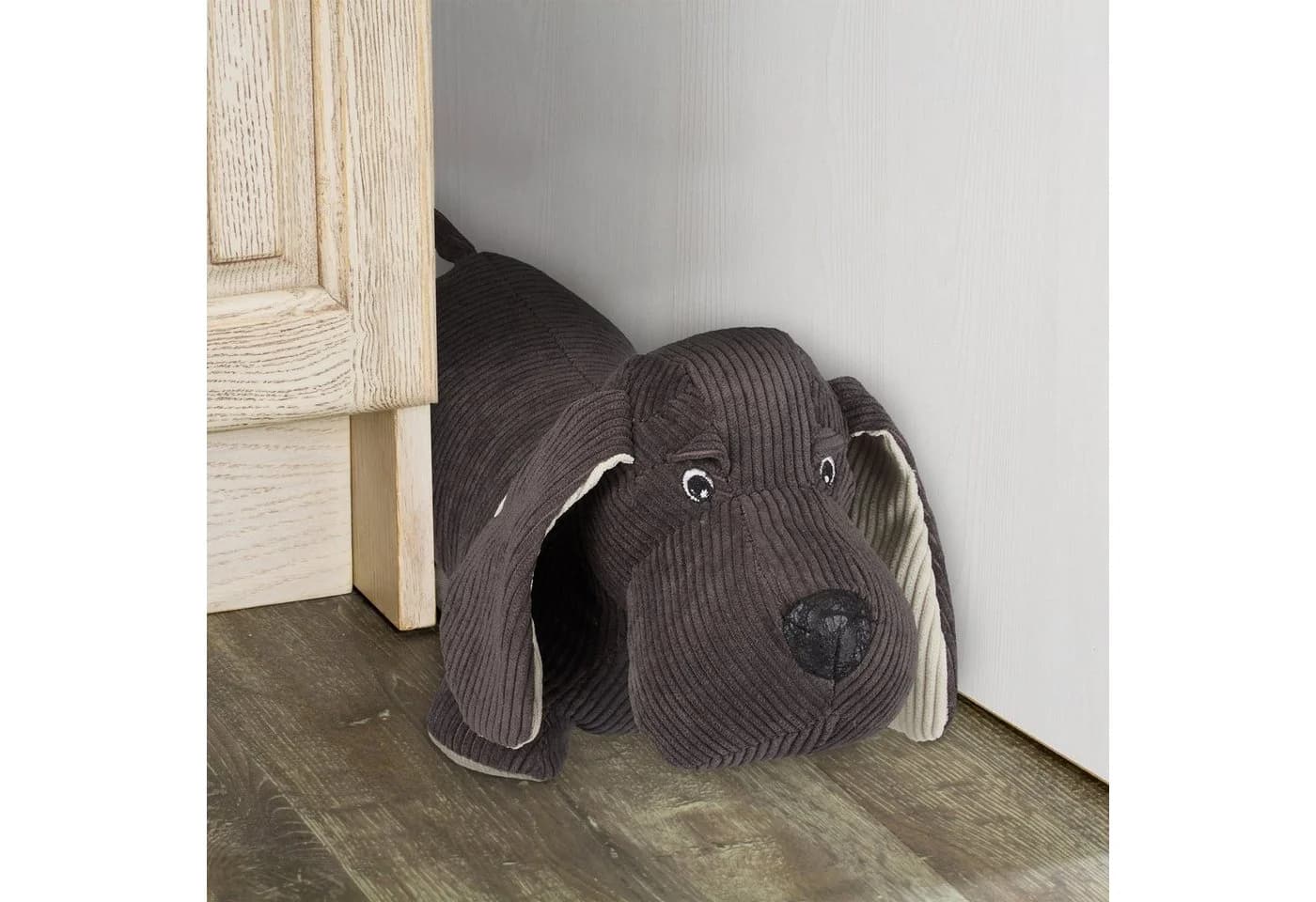 relaxdays Türstopper Hund Dunkelbraun Dackel Design