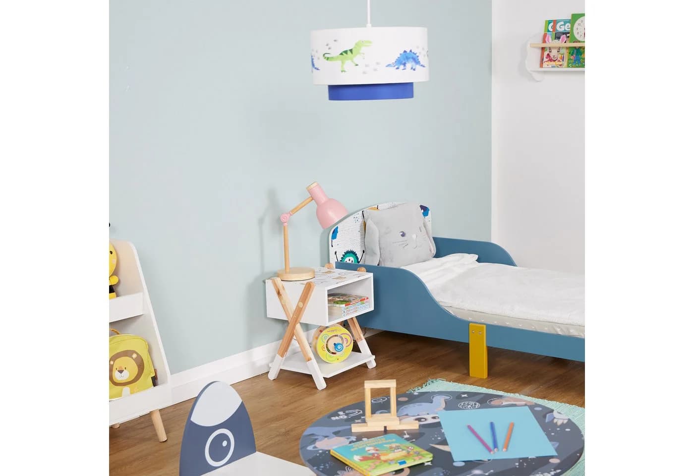 RELAXDAYS Nachttisch für Kinder mit offenem Fach