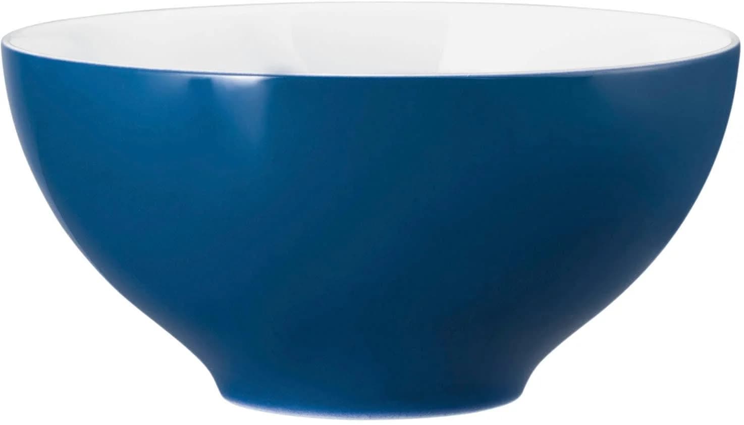 Schüssel Porzellan Life Fashion Seltmann Weiden Weiß Blau