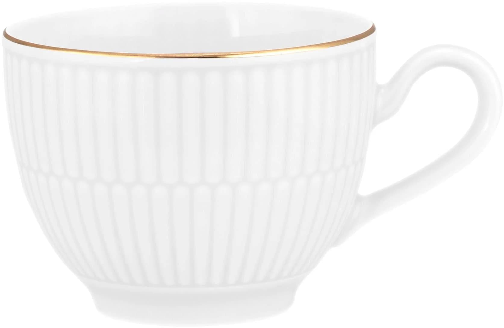 Seltmann Weiden Amina Kaffeetasse Weiß Gold