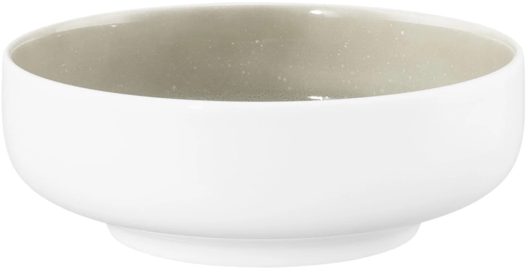 Seltmann Weiden Bowl SENTO HOME Hartporzellan creme/weiß