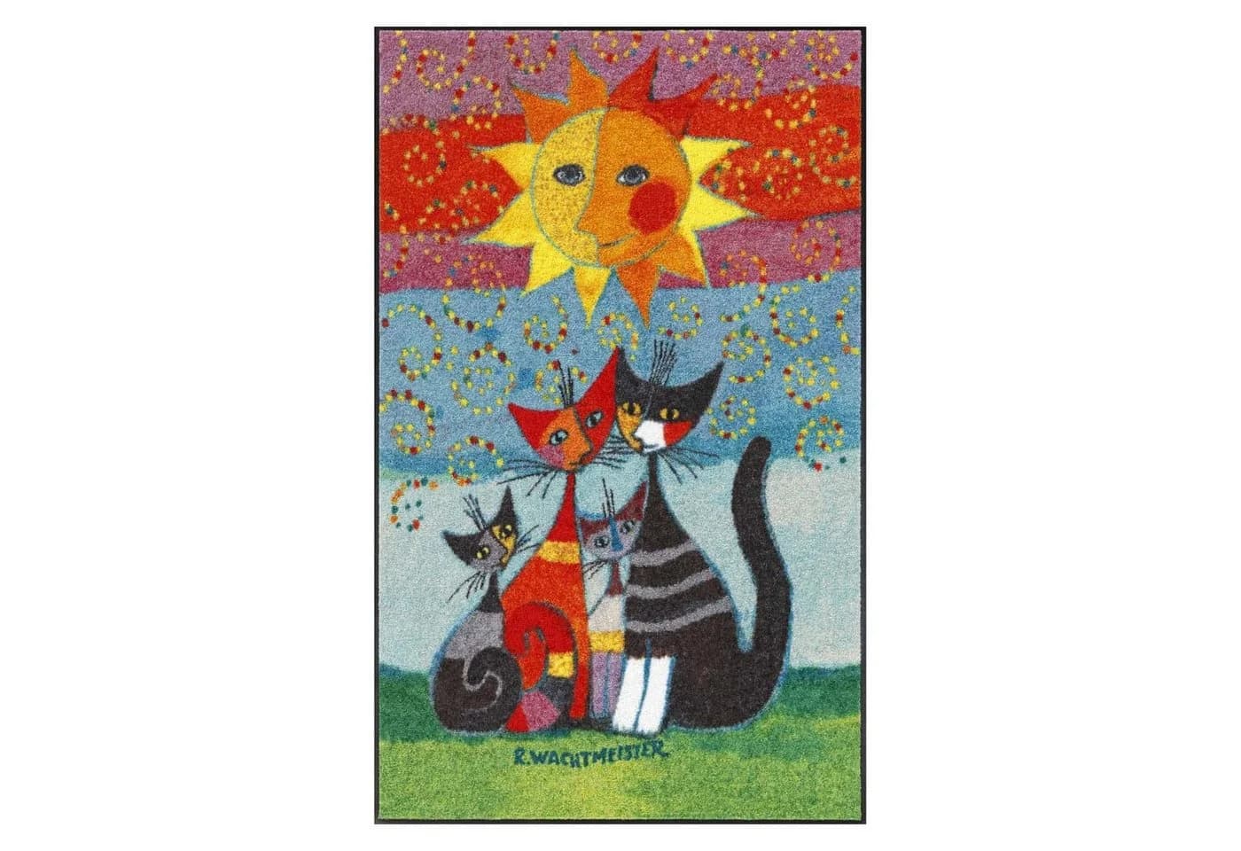 Salonloewe Fußmatte 75x120 Rosina Wachtmeister Bunt Modern