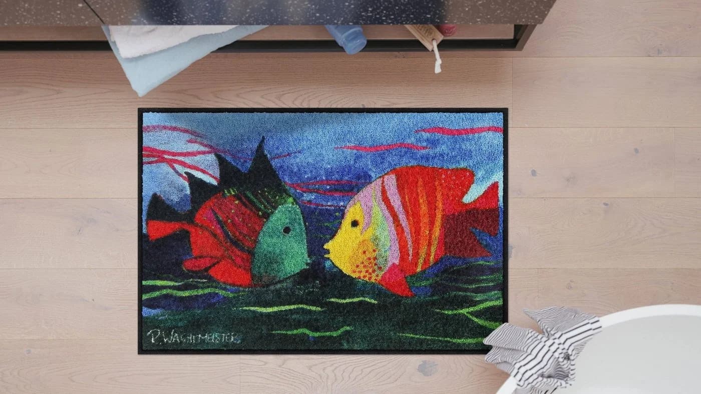 Salonloewe Fußmatte Love under the Sea Bunt