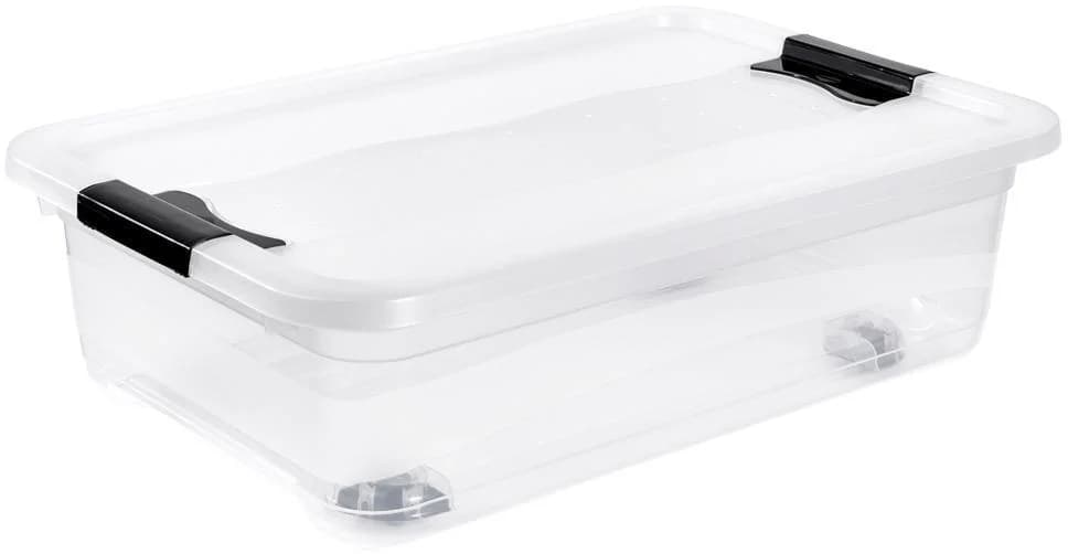 keeeper Organizer konrad transparent mit Rollen und Deckel