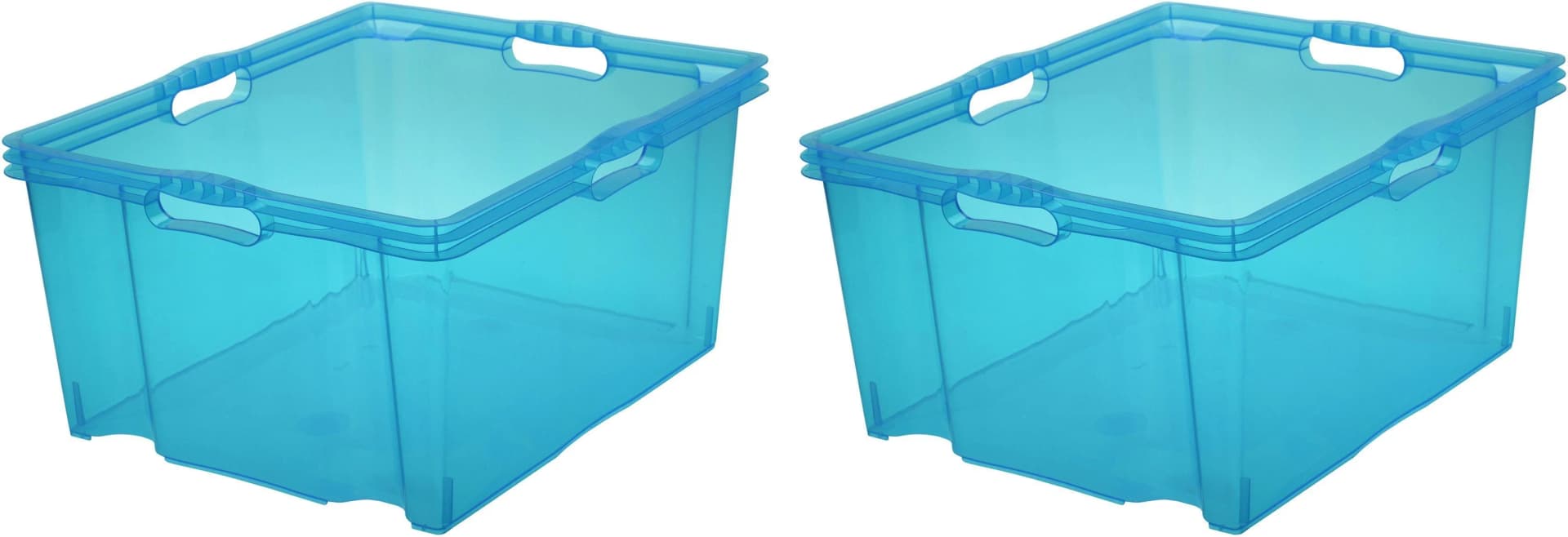 keeeper Franz Aufbewahrungsboxen Set Blau 2-tlg.