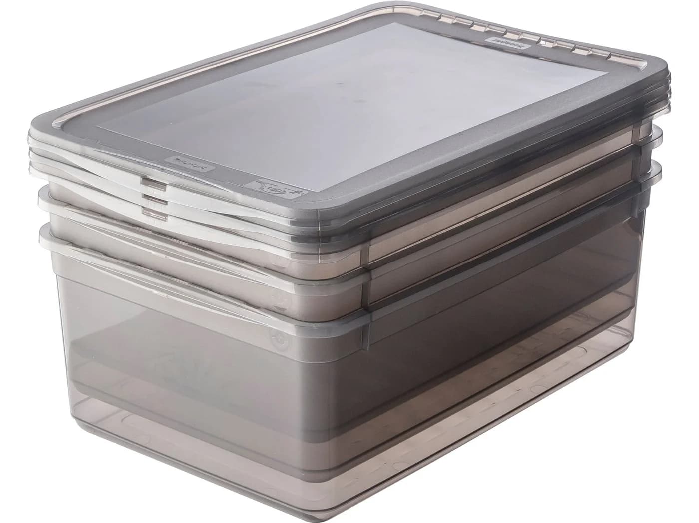 keeeper Aufbewahrungsbox bea mit Air Control System 3-teilig Transparent