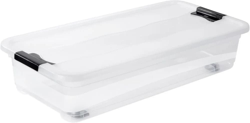 Aufbewahrungsbox KEEEPER Konrad 2er Set 33 L transparent