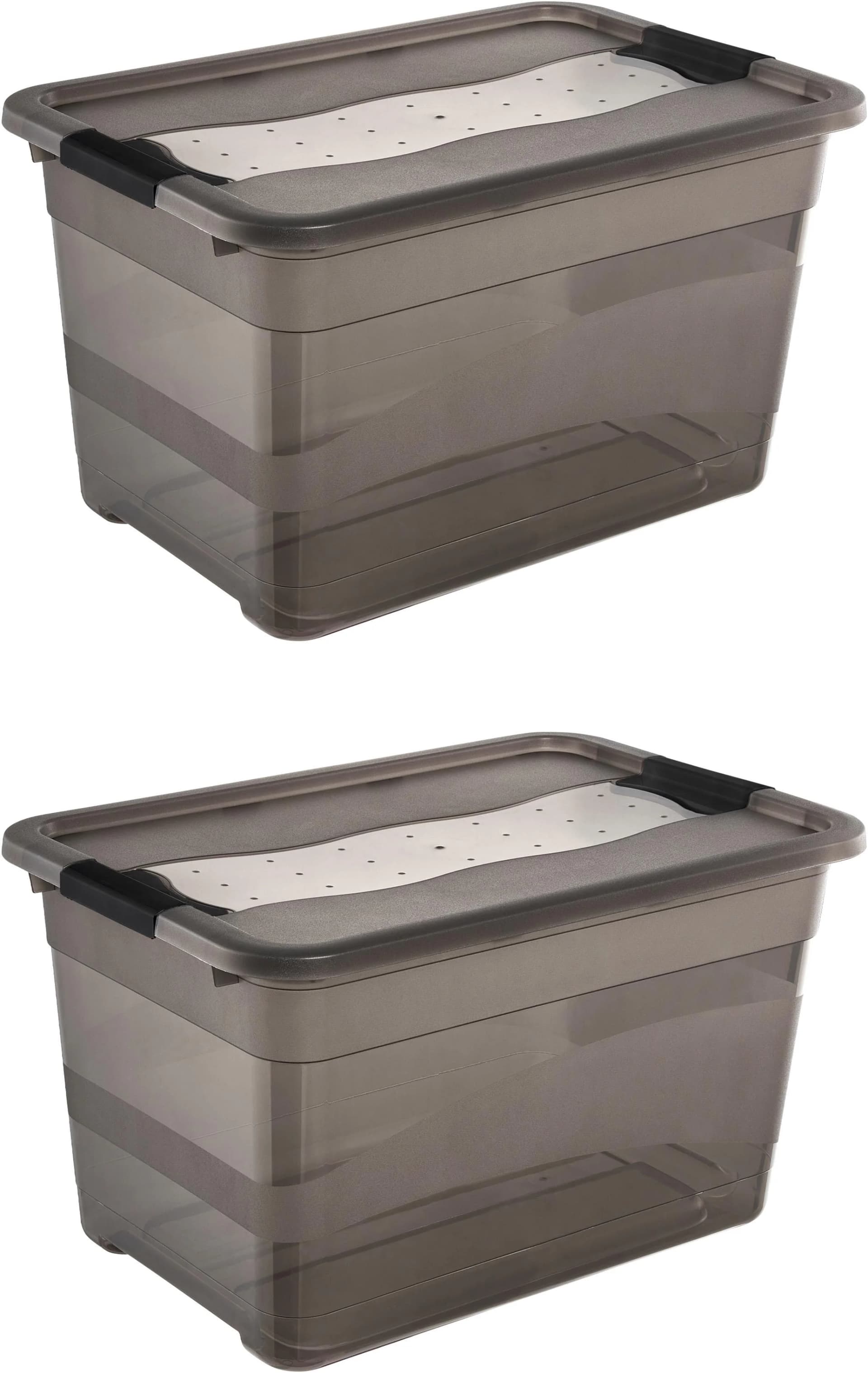 Keeeper Aufbewahrungsbox Cornelia 2er Set 52 L