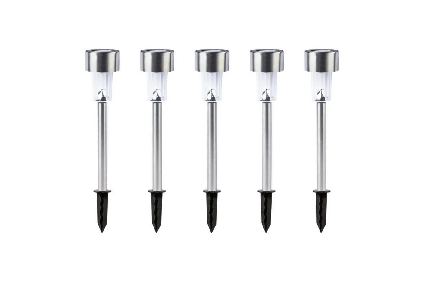 LIVARNO LED Solarleuchte Solarlampen-Set mit Erdspieß