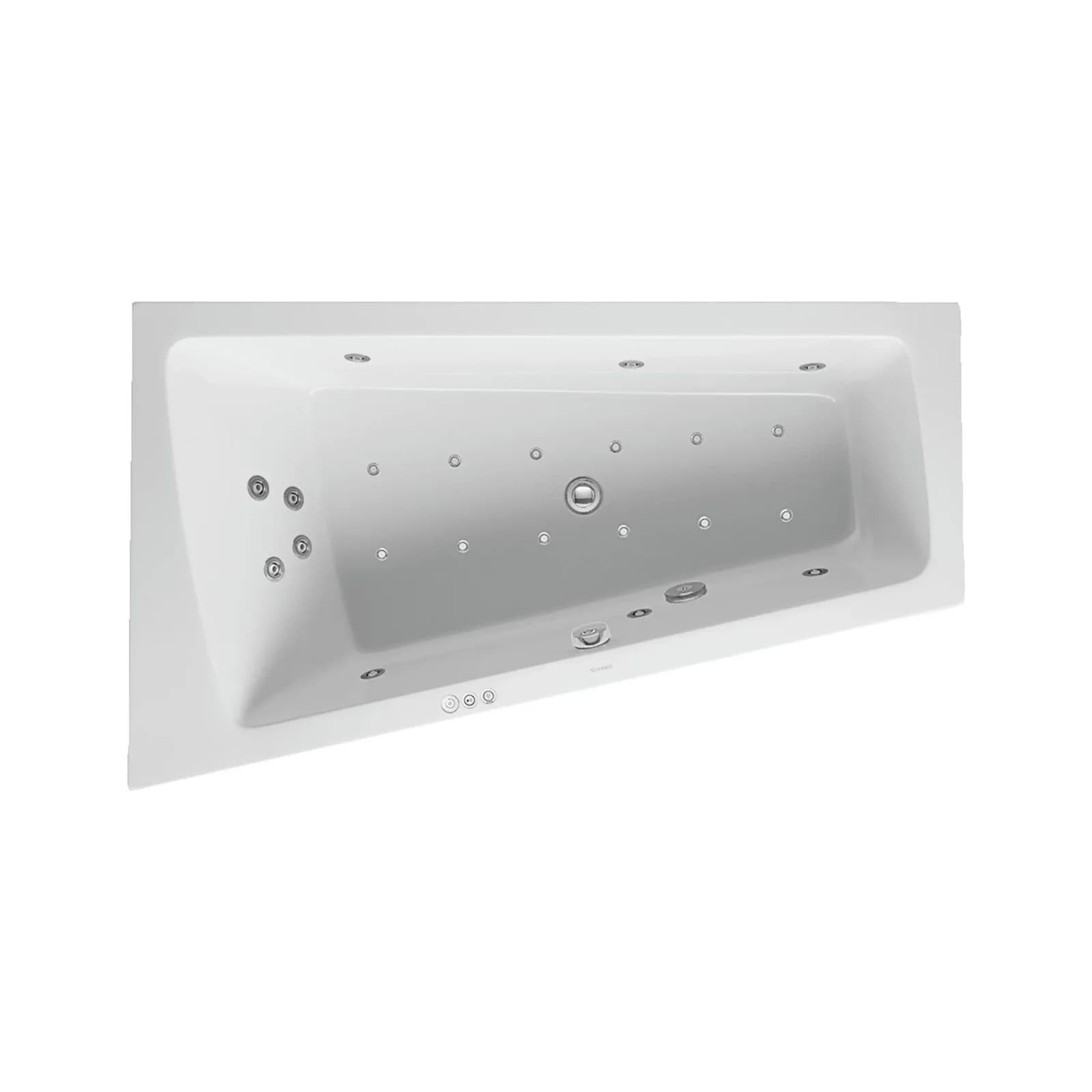 Duravit Paiova Whirlwanne Weiß 1700x1000 mm Combi-System P
