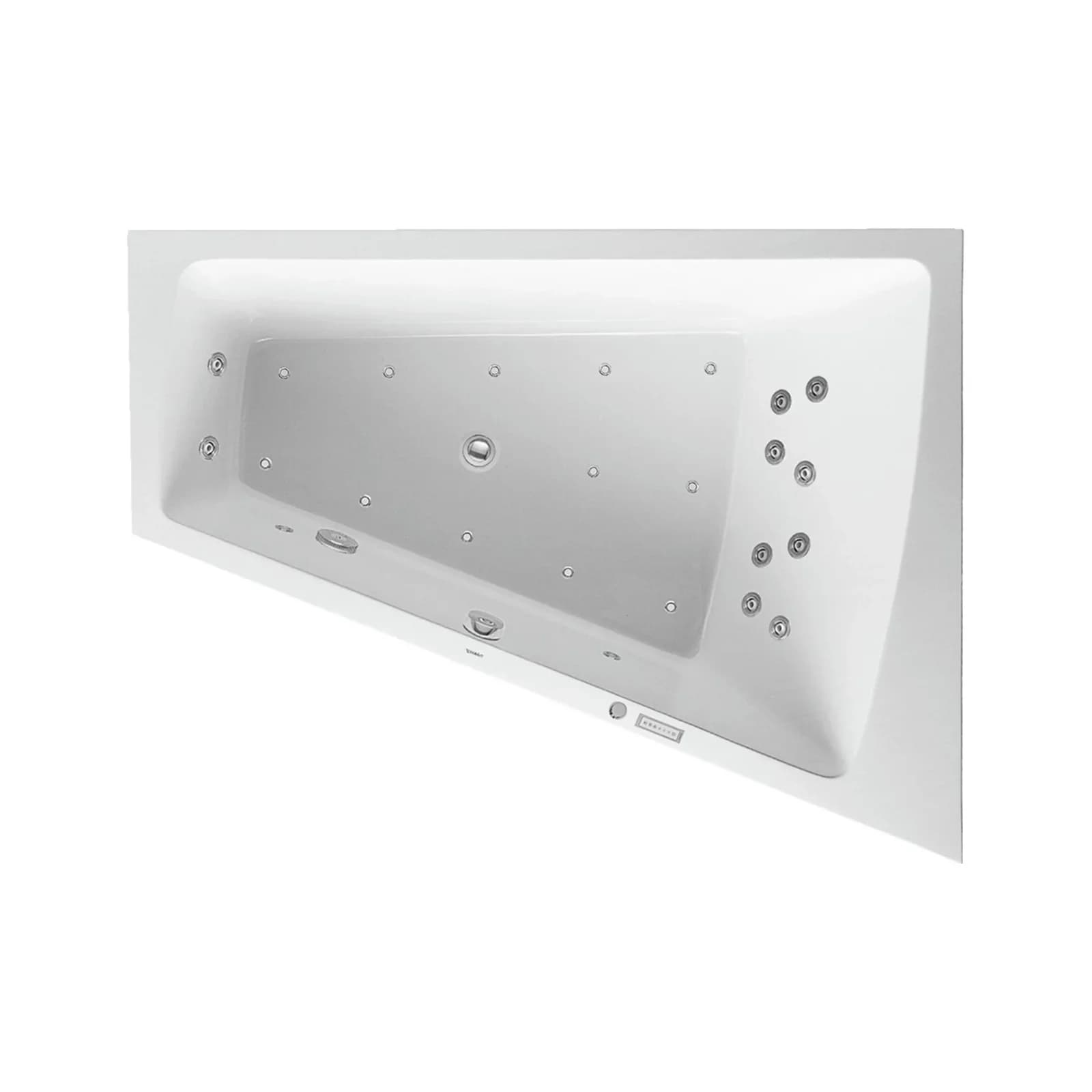 Duravit Paiova Whirlwanne Weiß Combi-System E