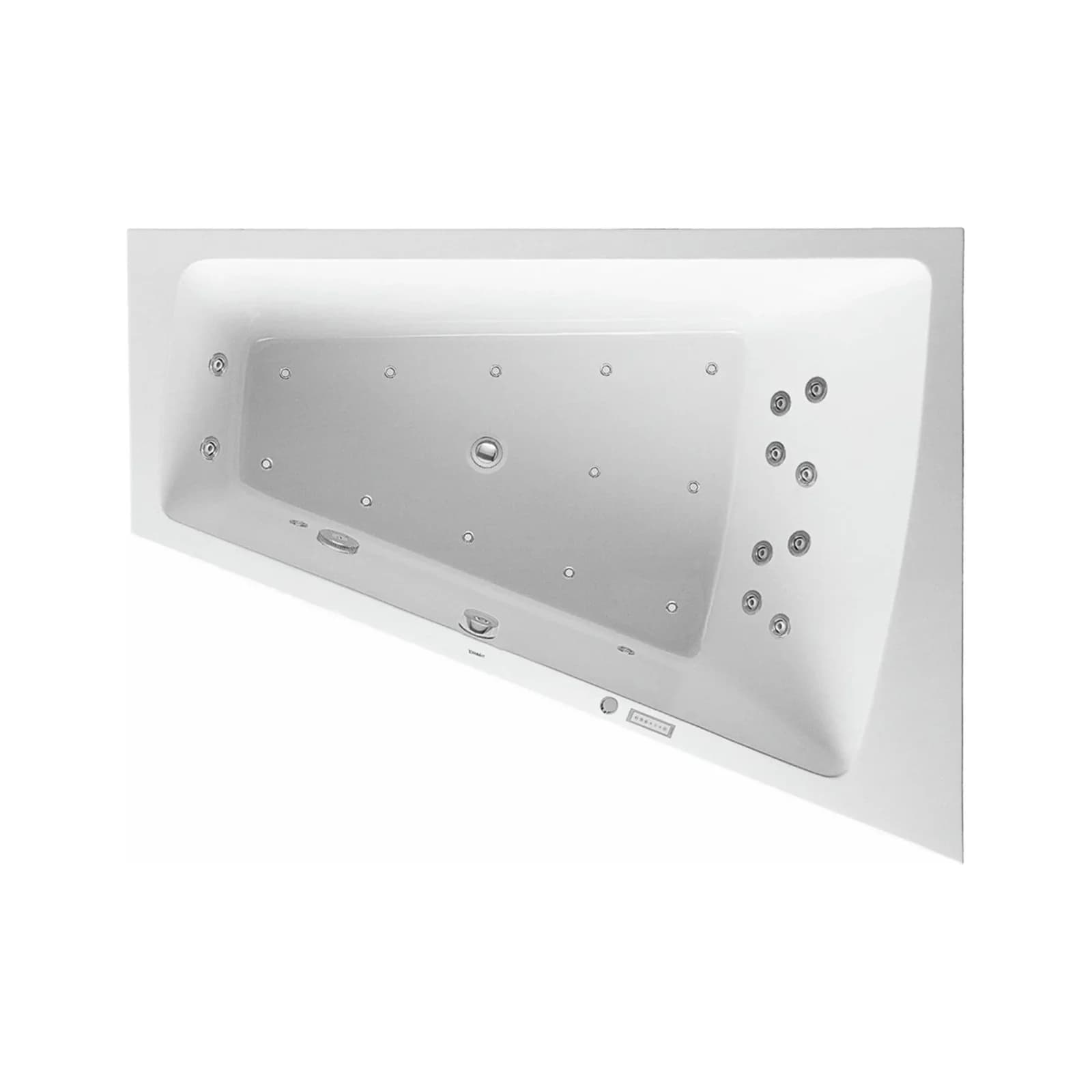 Duravit Paiova Whirlwanne Weiß Combi-System E