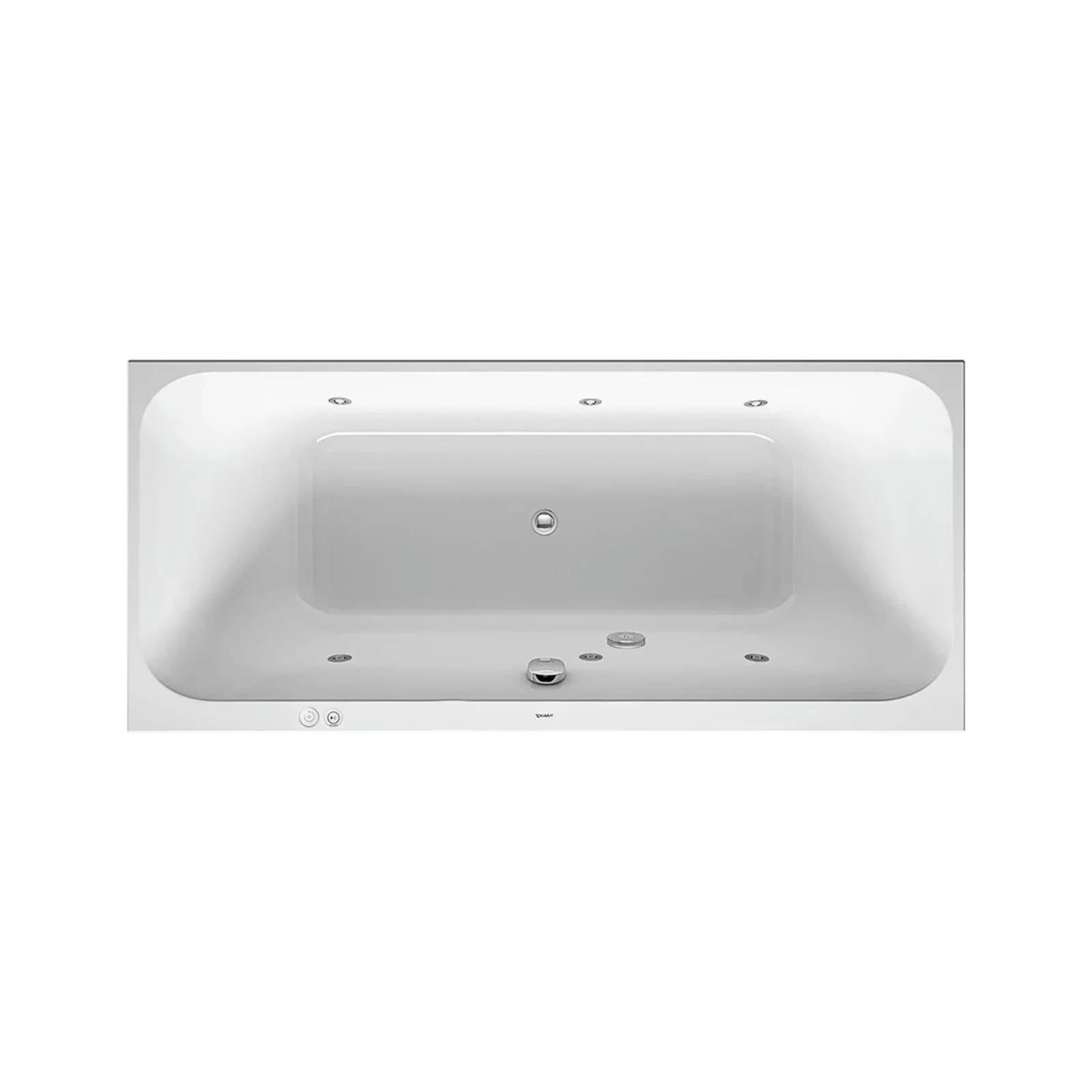 Duravit Happy D.2 Whirlwanne Weiß Jet-System