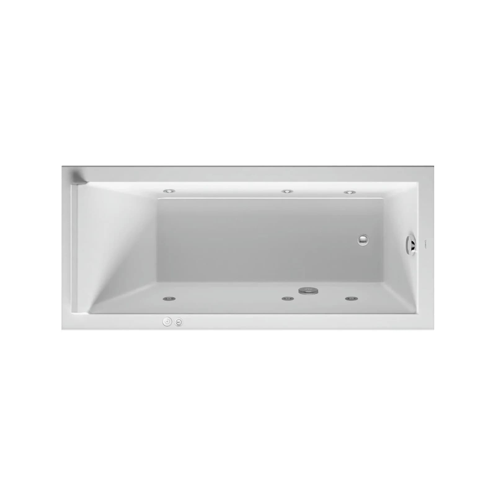 Duravit Starck Whirlwanne Weiß Jet-System