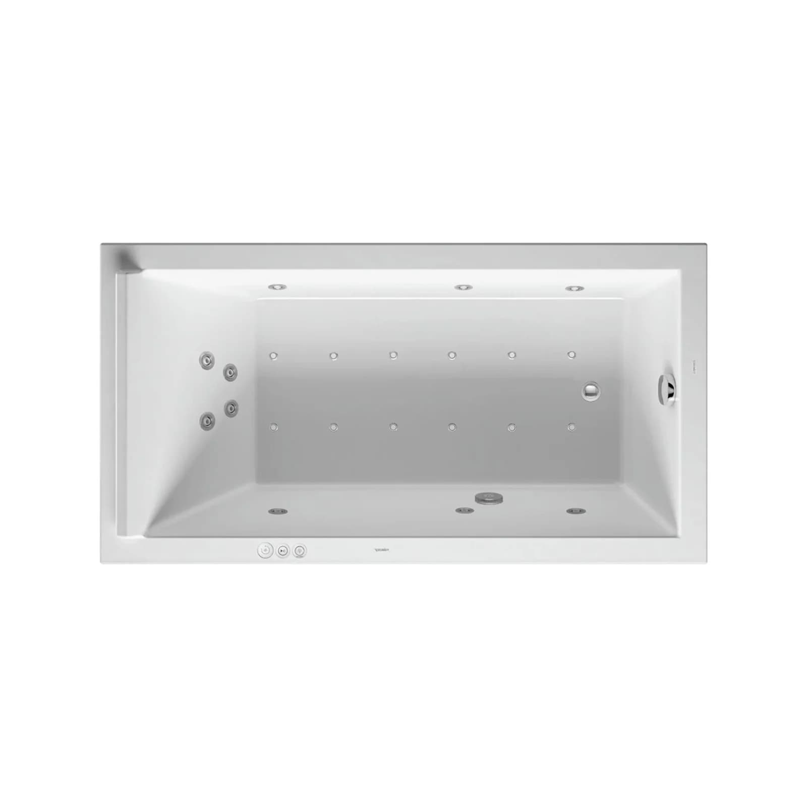 Duravit Starck Whirlwanne 1700x900 mm Weiß Combi-System P