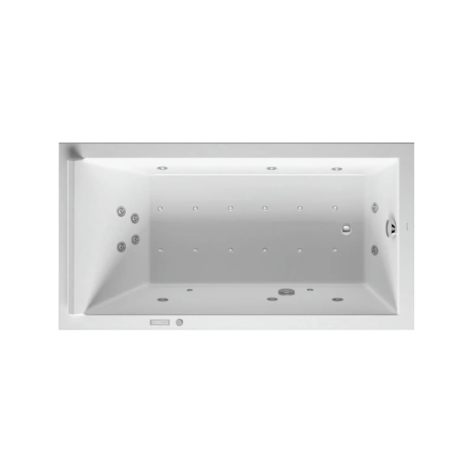Duravit Starck Whirlwanne Weiß Combi-System E
