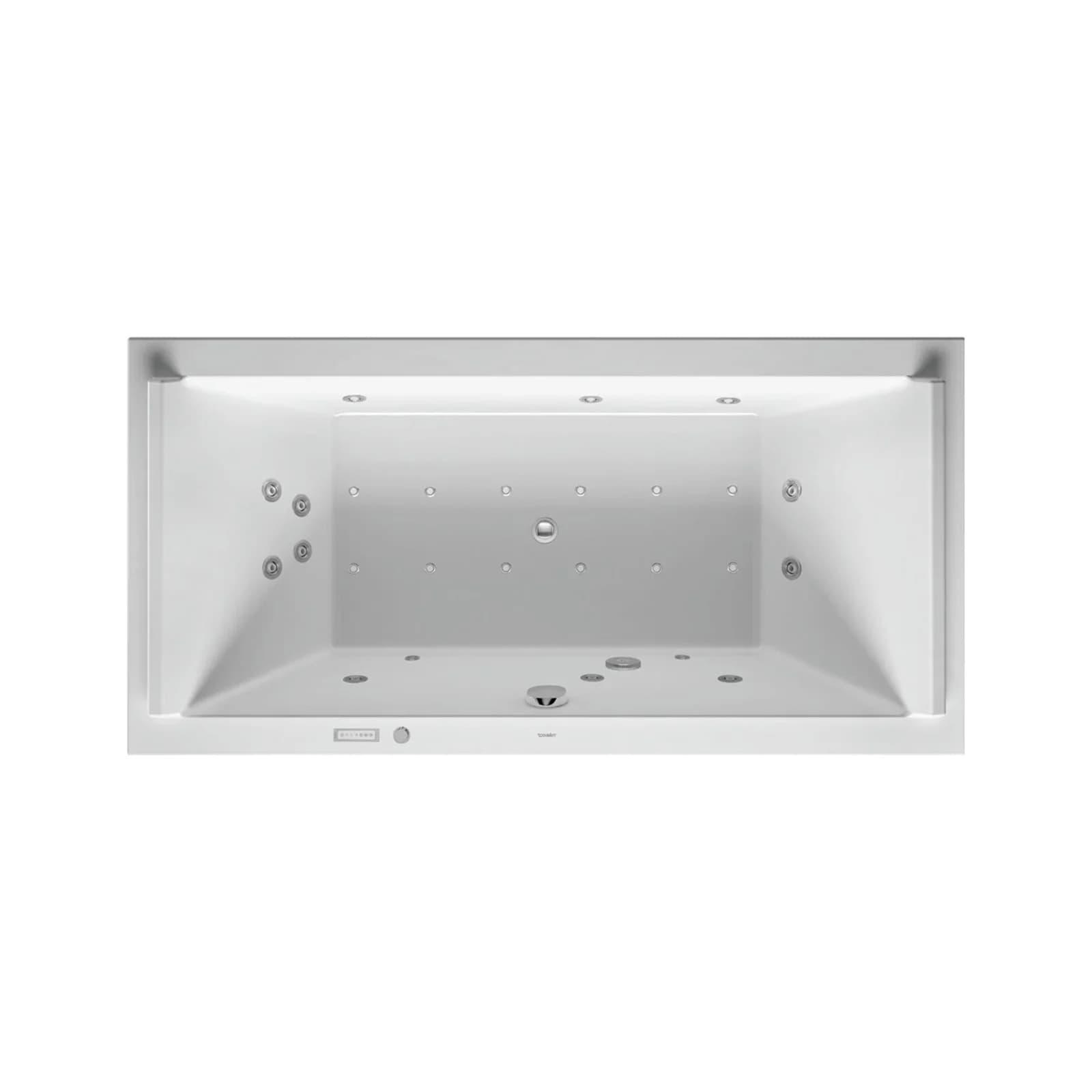 Duravit Starck Whirlwanne Weiß Combi-System E