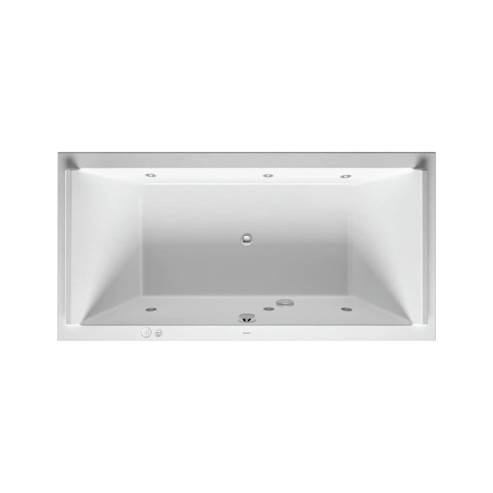 Duravit Starck Whirlwanne Weiß Jet-System 2000x1000 mm