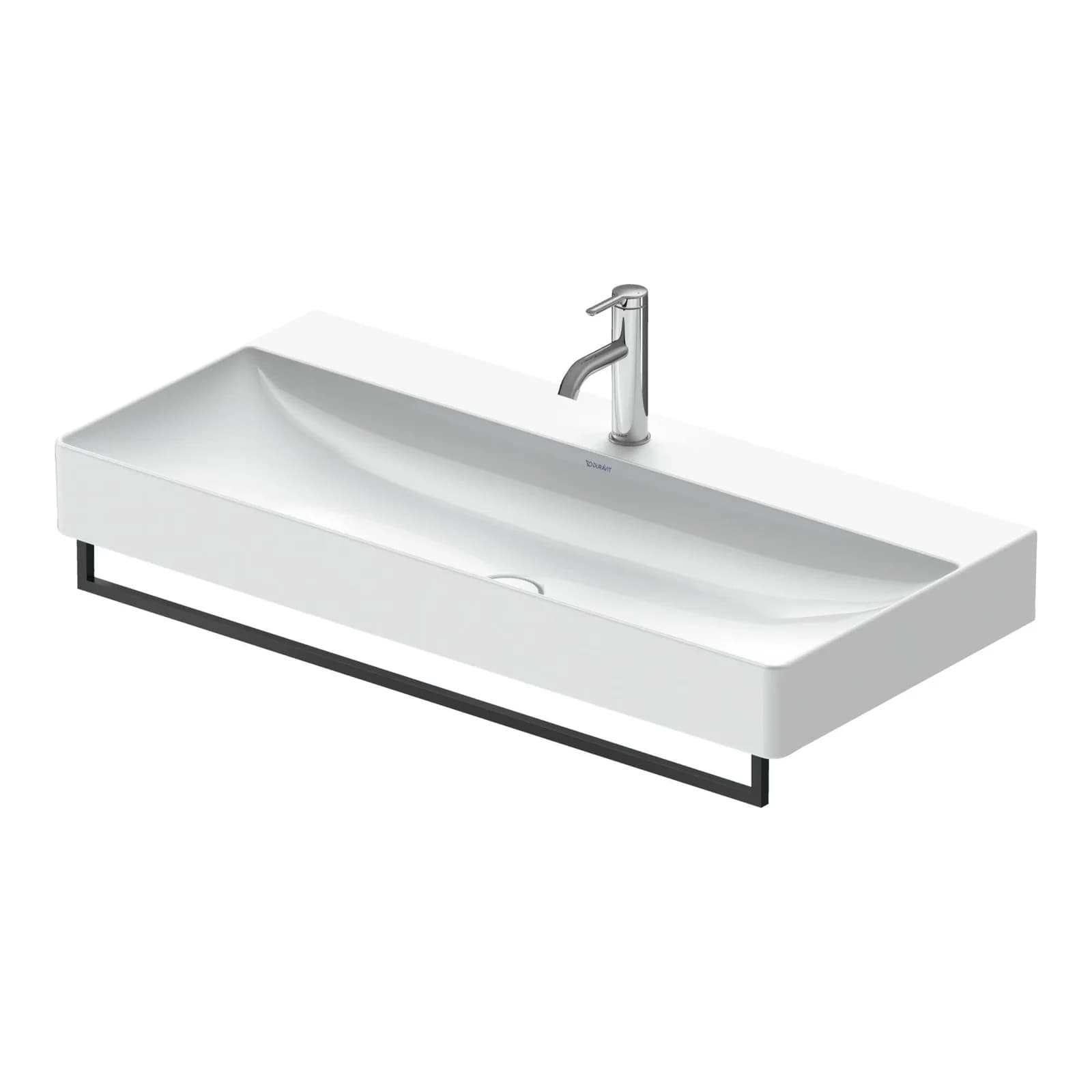 Duravit Handtuchhalter DuraSquare 94,1cm Schwarz Matt