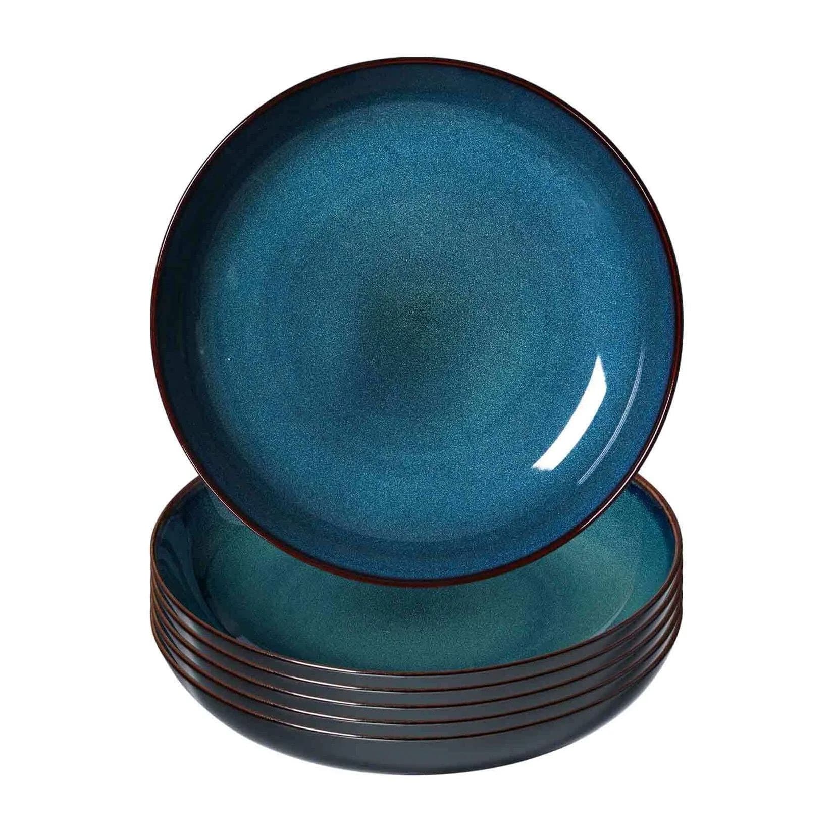 Ritzenhoff & Breker Suppenteller Bali ø 14,5 cm 6er Set Blau