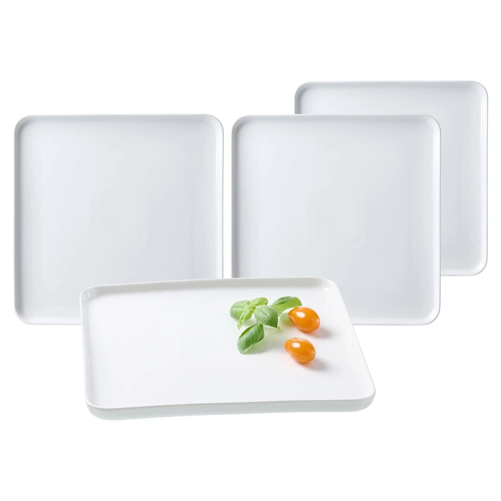 Ritzenhoff & Breker Skagen Servierplatten 4er Set Weiß Modern