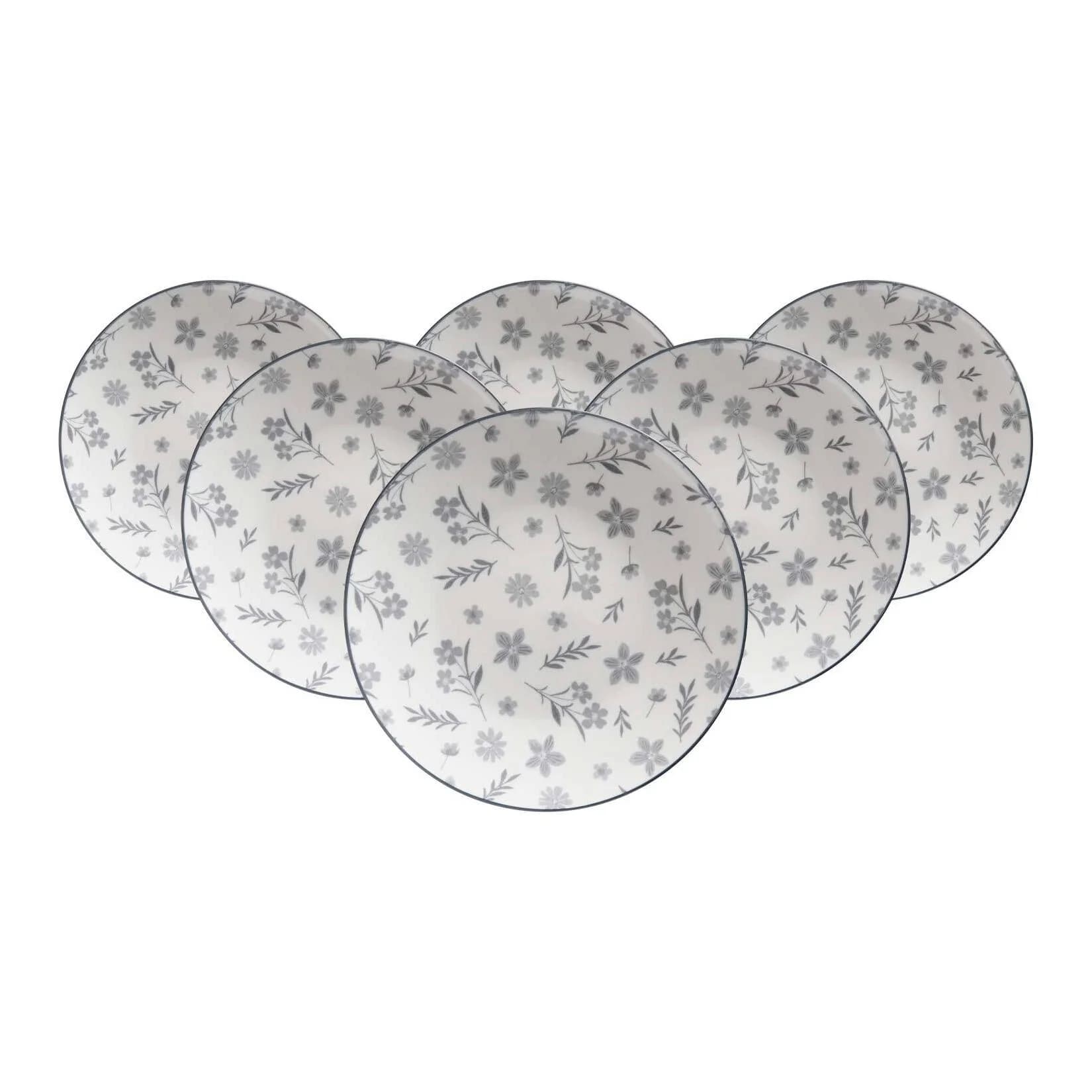 Ritzenhoff & Breker Suppenteller Sendai Blume 6er Set 20 cm