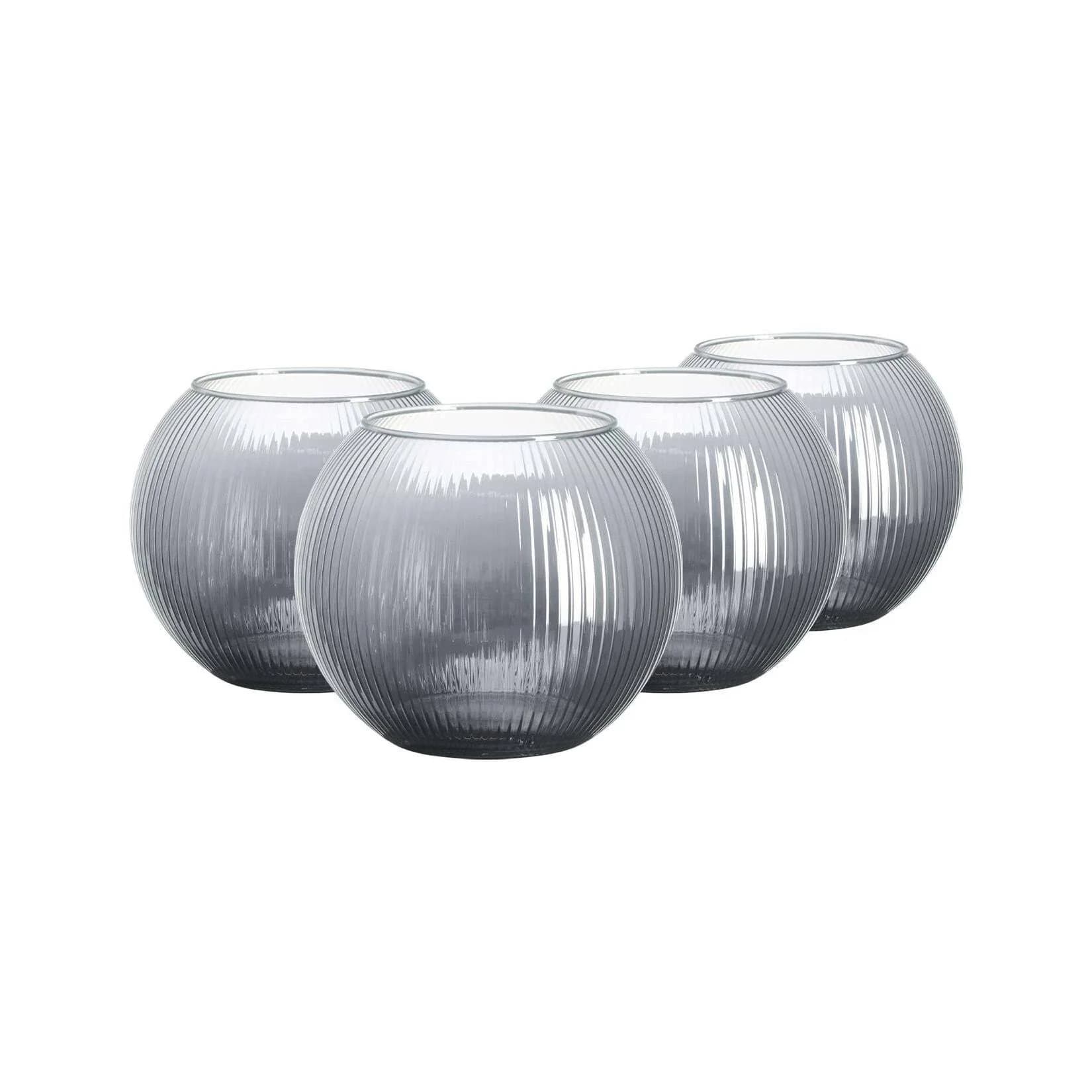 Ritzenhoff & Breker Windlichter Elysia 4er Set Silber/Gold Metallic