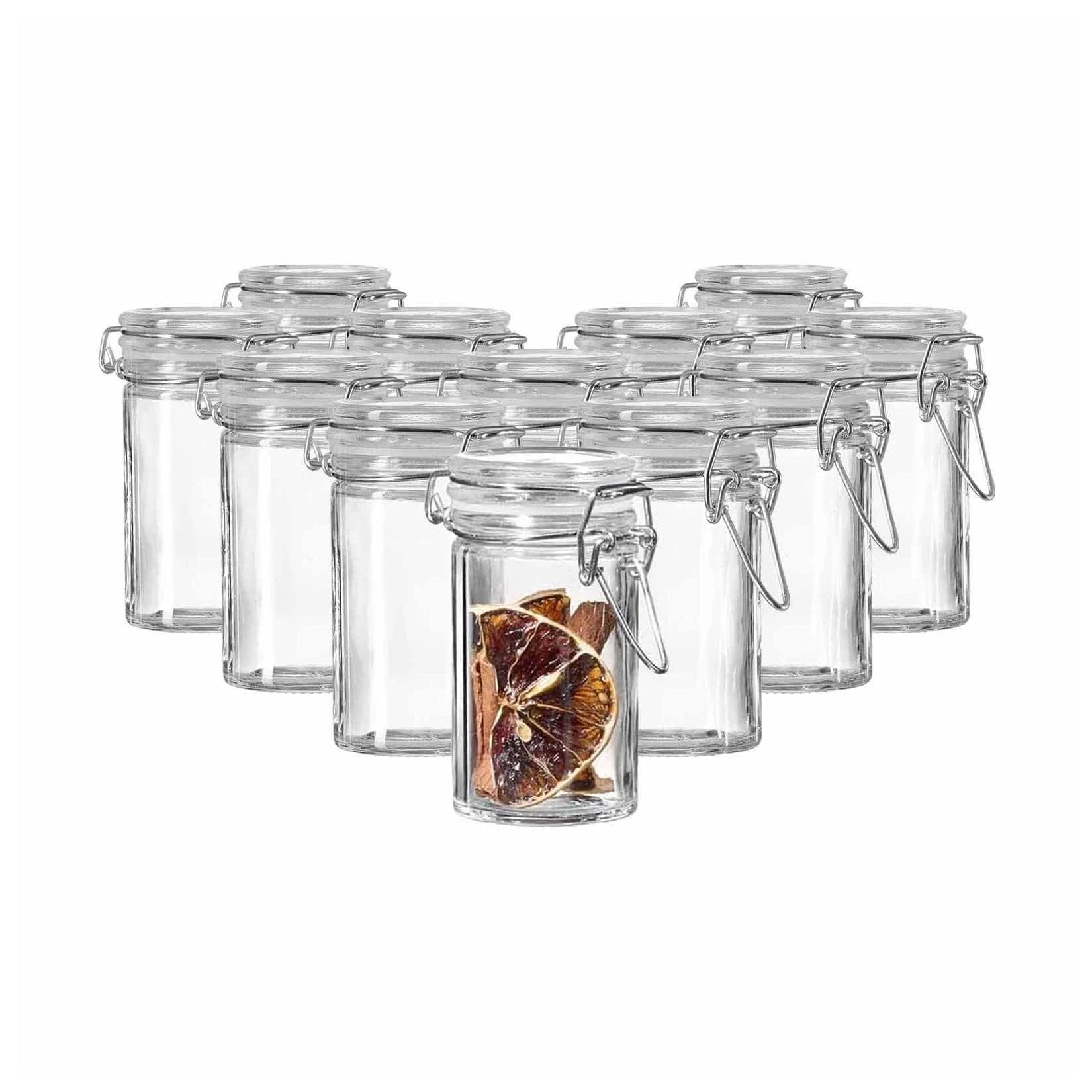 Ritzenhoff & Breker Vorratsgläser Spicy 60 ml 12er Set Transparent