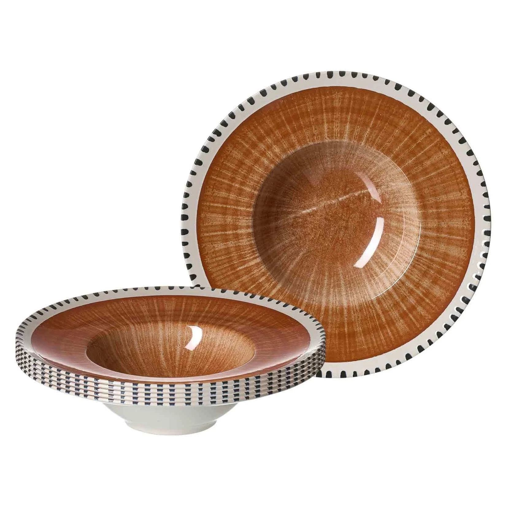 Ritzenhoff & Breker Natura Gourmetteller 6er Set Weiß