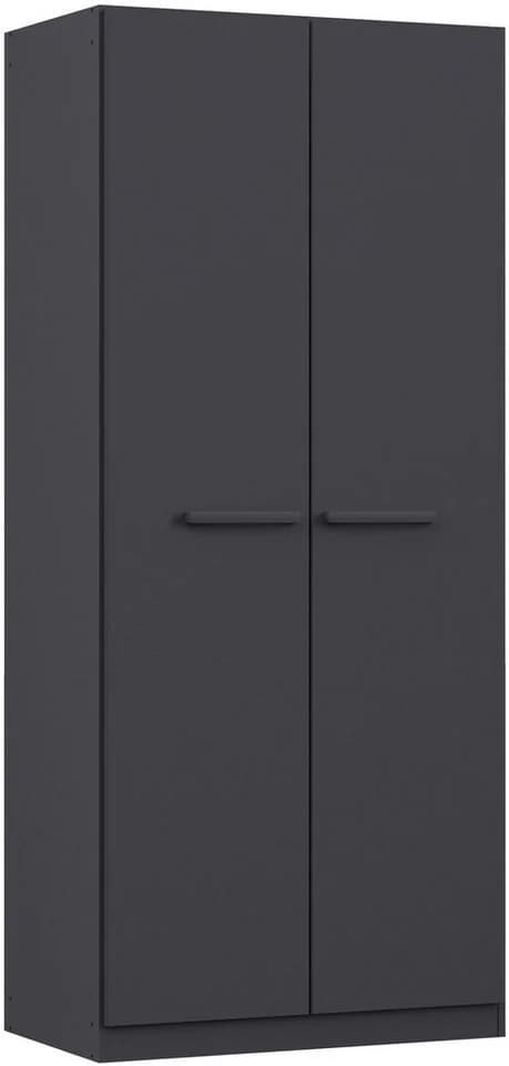 Rauch MODI Drehtürenschrank Grau 91x210x54 cm Holzwerkstoff