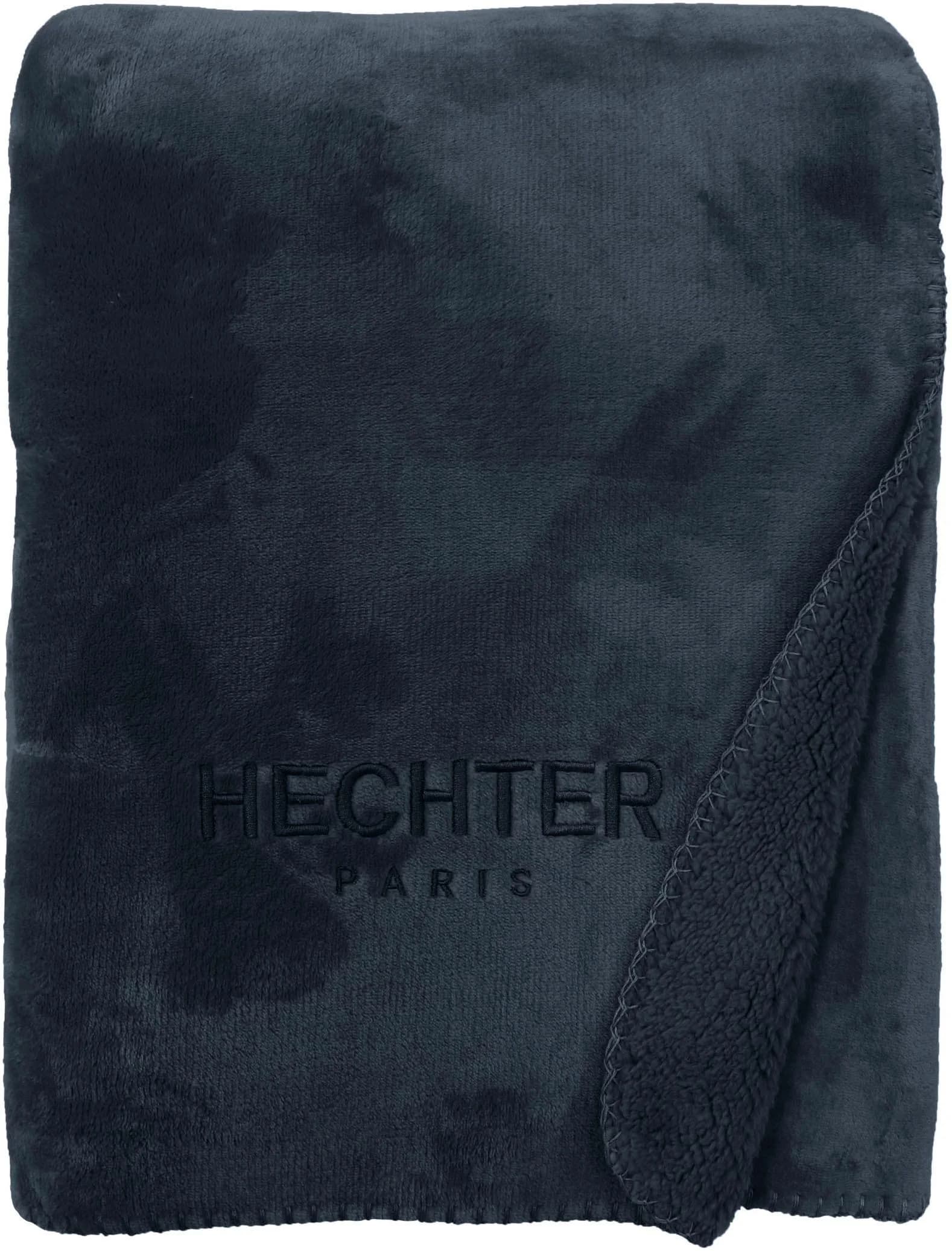 HECHTER PARIS Wohndecke Marine Teddyfleece Wendeoptik