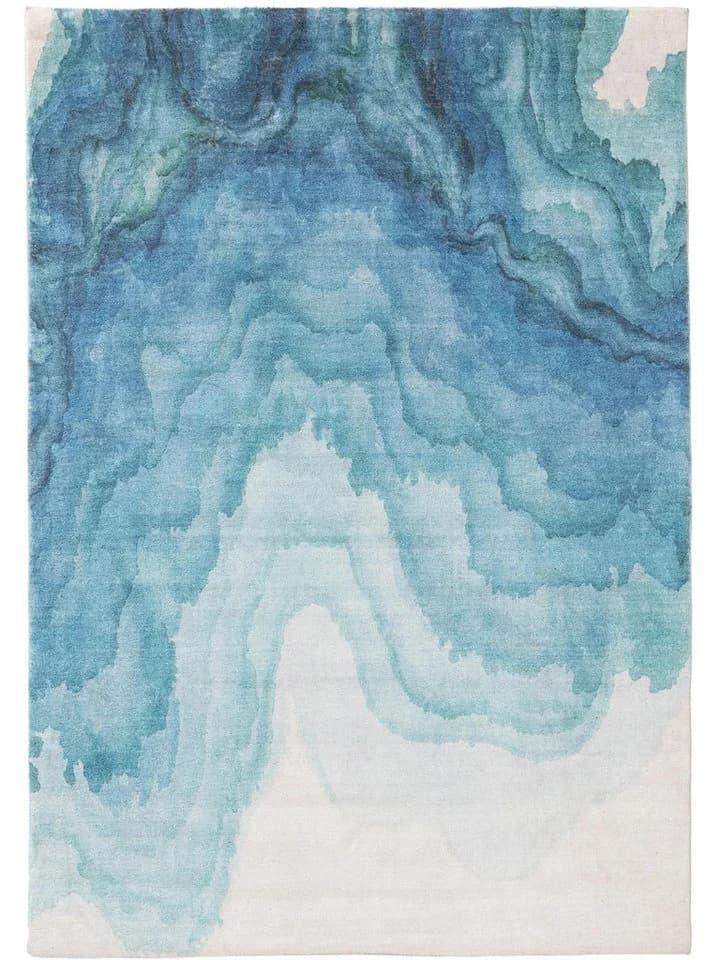 benuta Teppich Mara Ethno-Style Blau Kunstfaser