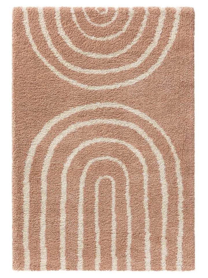benuta Kinderteppich Gobi, Rechteckig, Rosa, Cozy