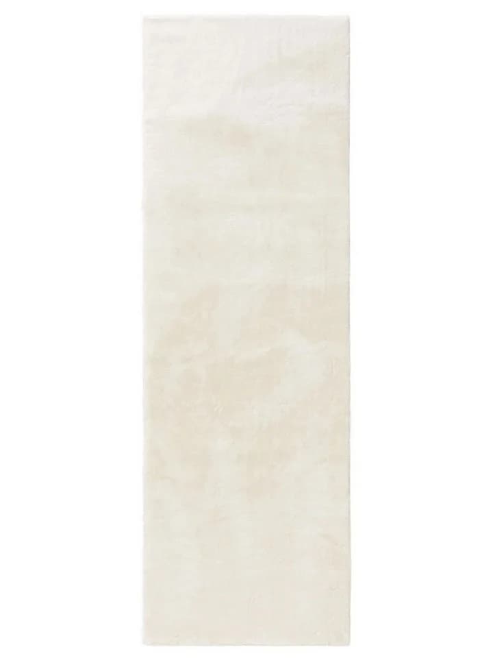 benuta Fellteppich Furry Cream Hochflor Rutschfest