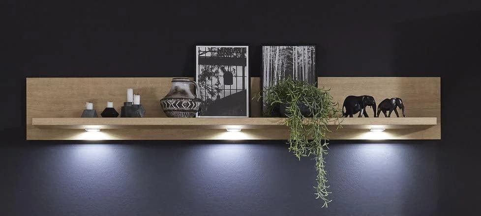 Wandboard Ivaris Alteiche Nachbildung