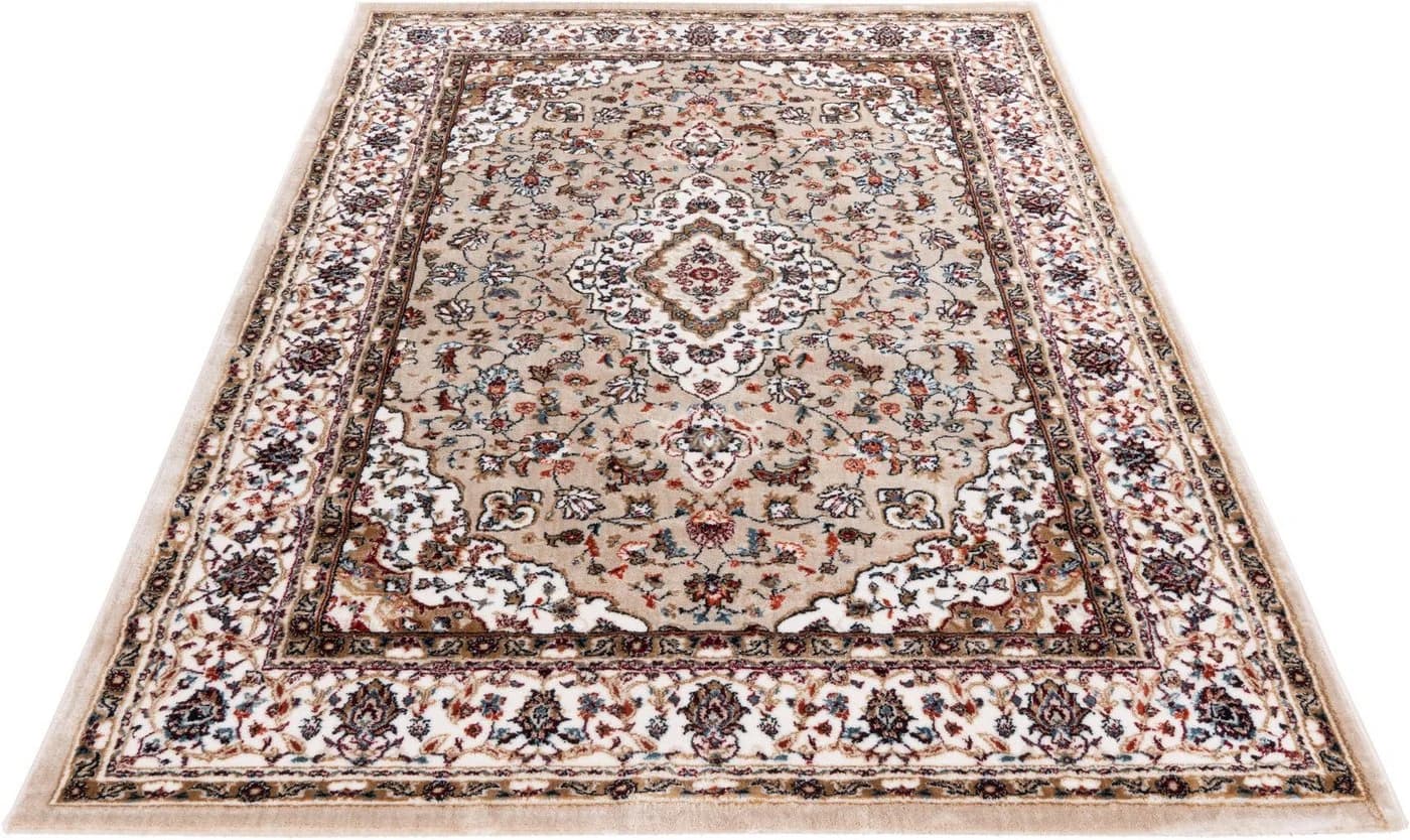 Teppich OBSESSION Isfahan 740 Beige Orientalisch 3D-Struktur