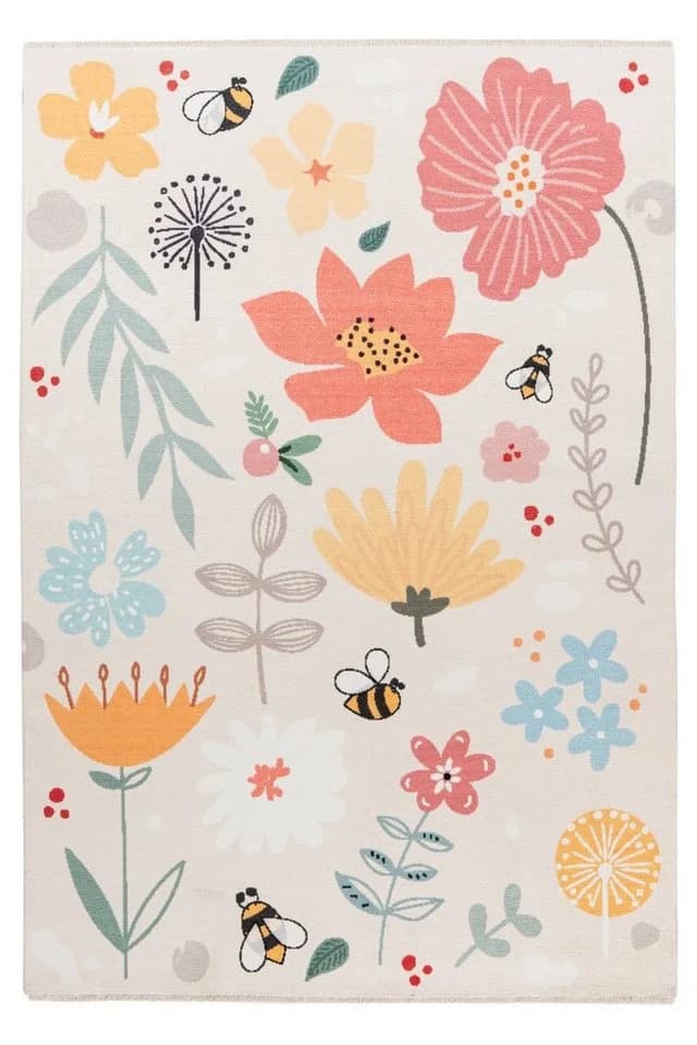 Obsession Kinderteppich My Greta Blume Mehrfarbig