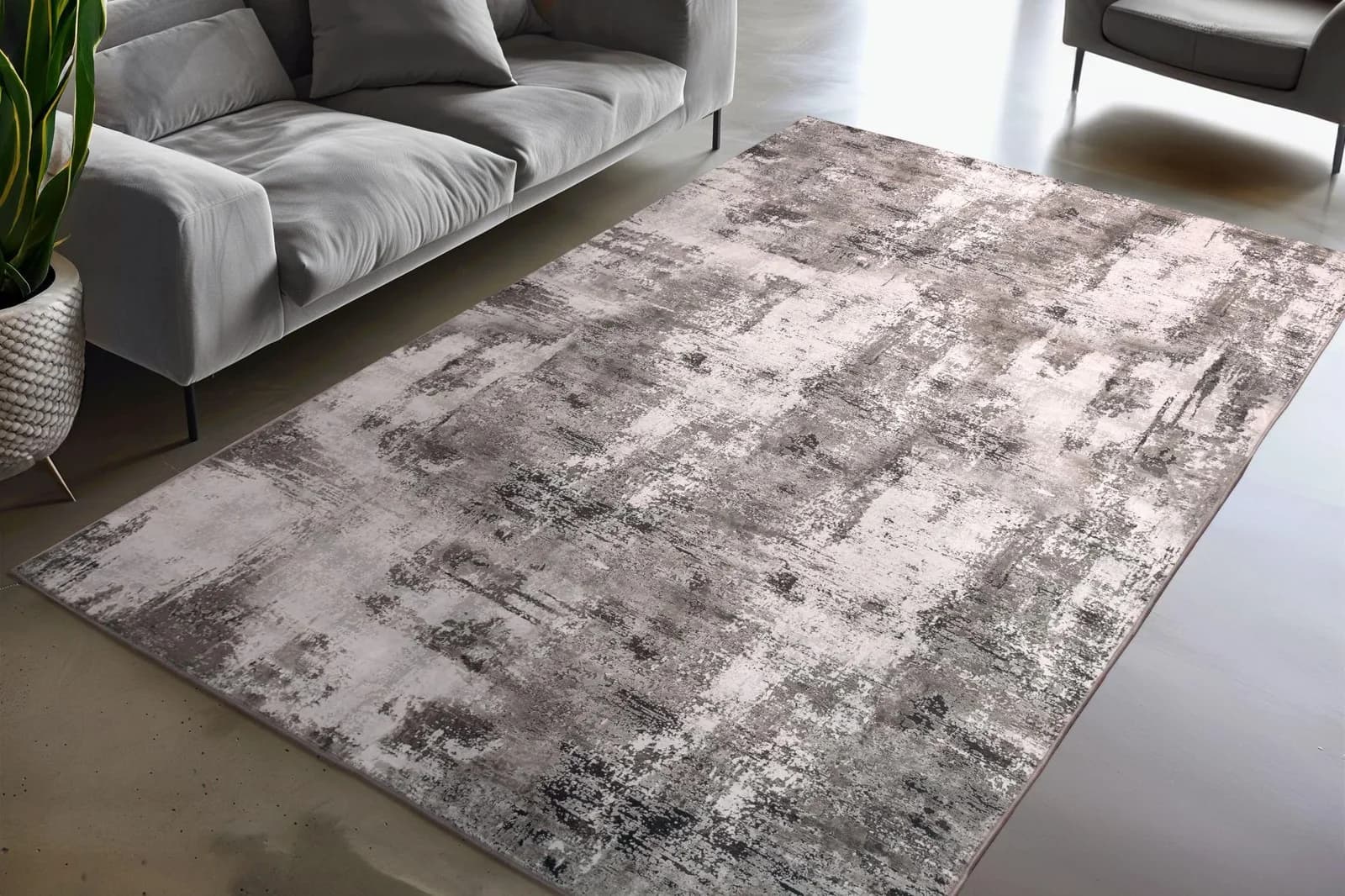 Obsession Teppich Avantgarde 107 Grau Taupe Vintagedesign