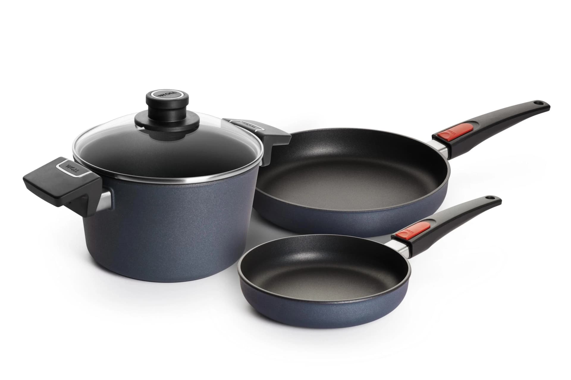 Pfannen-Set WOLL MADE IN GERMANY "Diamond Lite" Schwarz