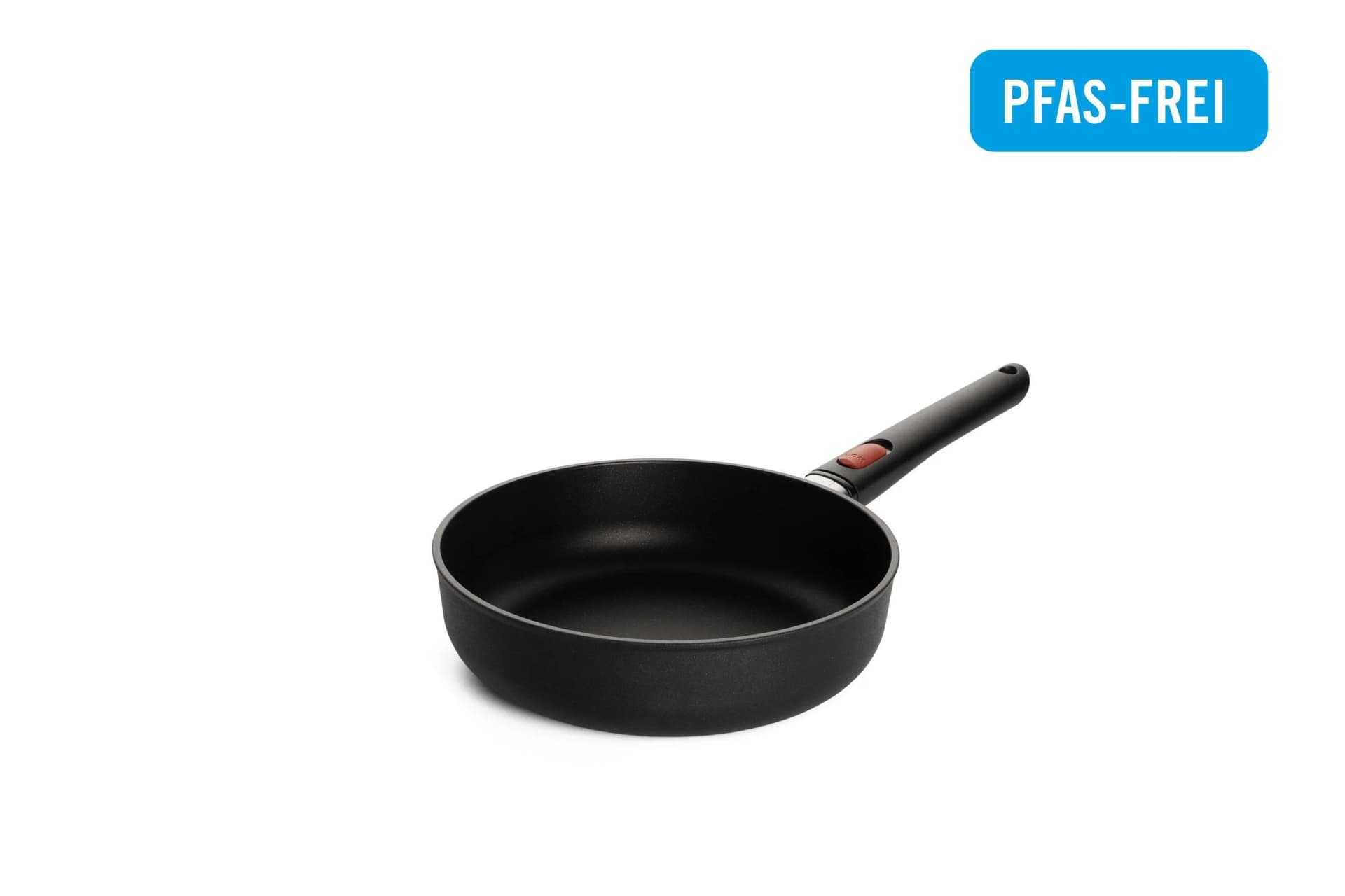 Schmorpfanne WOLL MADE IN GERMANY Eco Lite QXR Schwarz 100% Recyceltes Aluminium