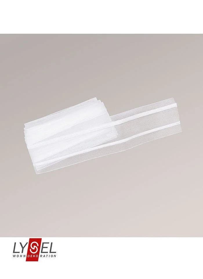 LYSEL® Faltenband Gardinenbefestigung 1:2,5, 5m