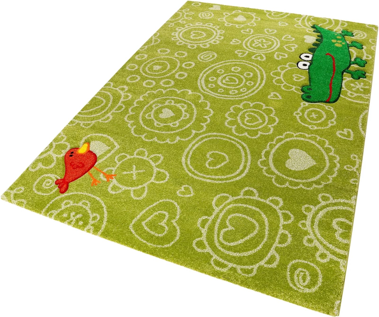 Kinderteppich SIGIKID Crocodile Grün