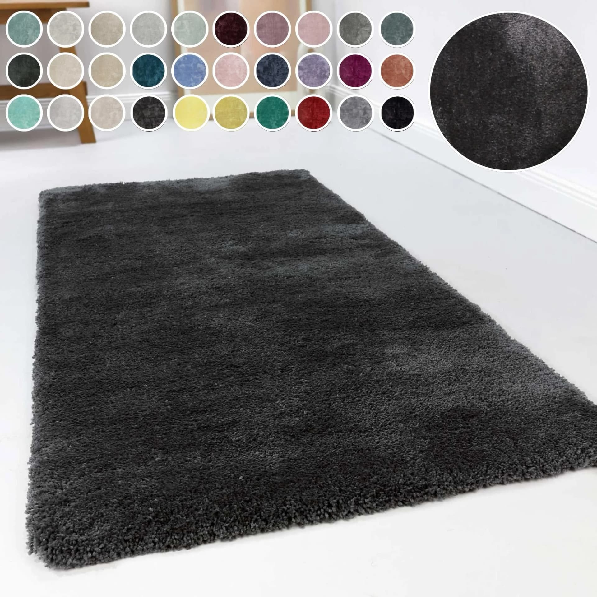 Esprit Hochflor-Teppich Relaxx ESP-4150 Rechteckig 25 mm Wohnzimmer