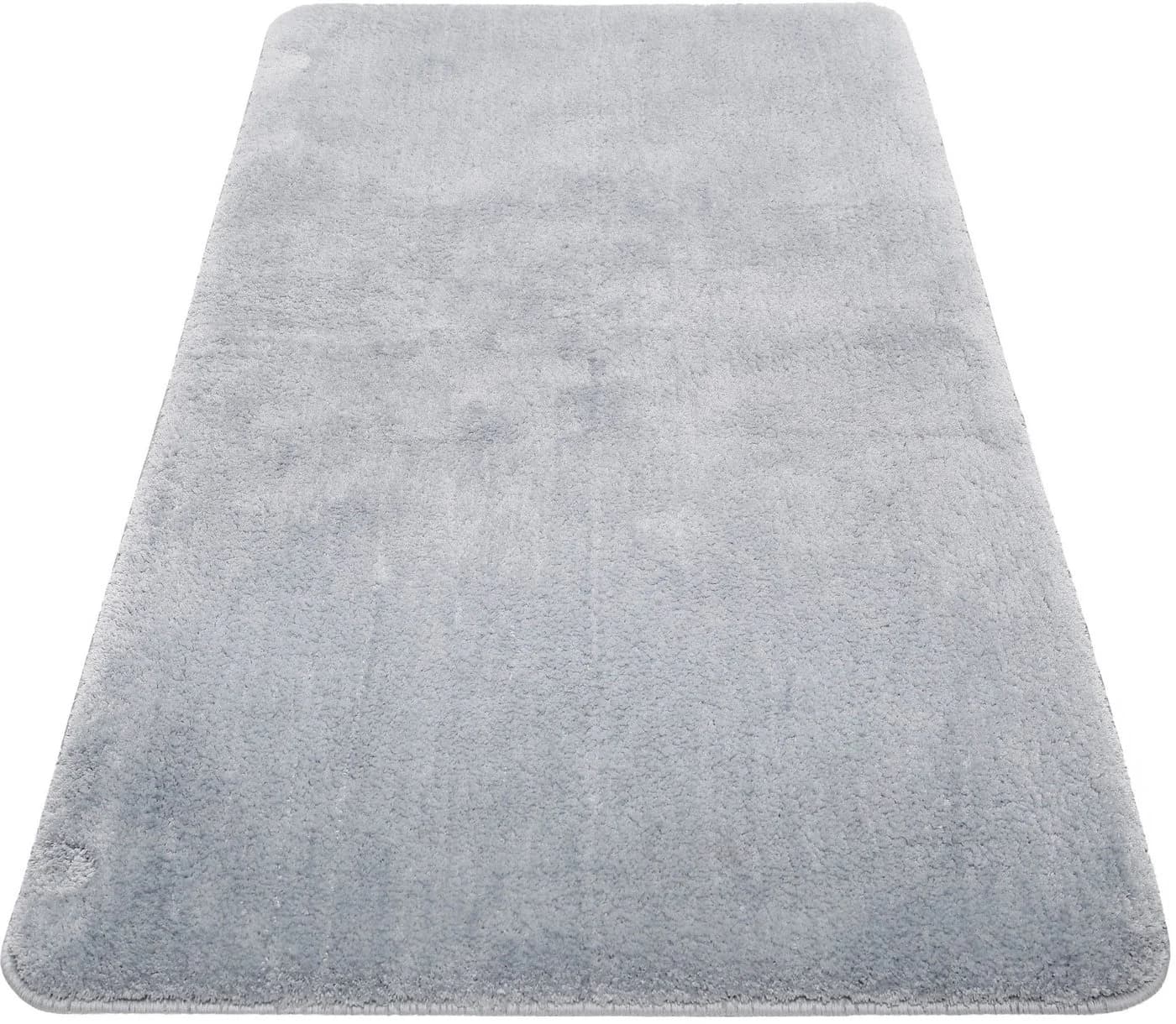 Wecon home Basics Badematte Joris Hellgrau Rutschhemmend Polyester