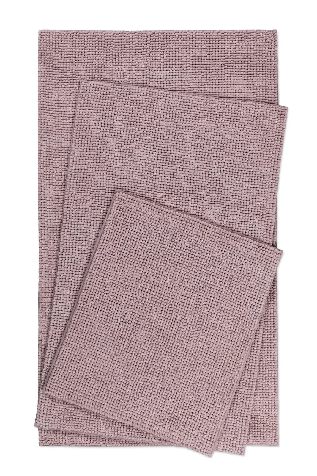 WECON HOME BASICS Badematte Balu Flieder Polyester Chenille
