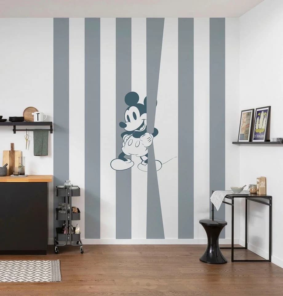 Komar Vliestapete Mickey Offbeat Digitaldruck Kinderzimmer