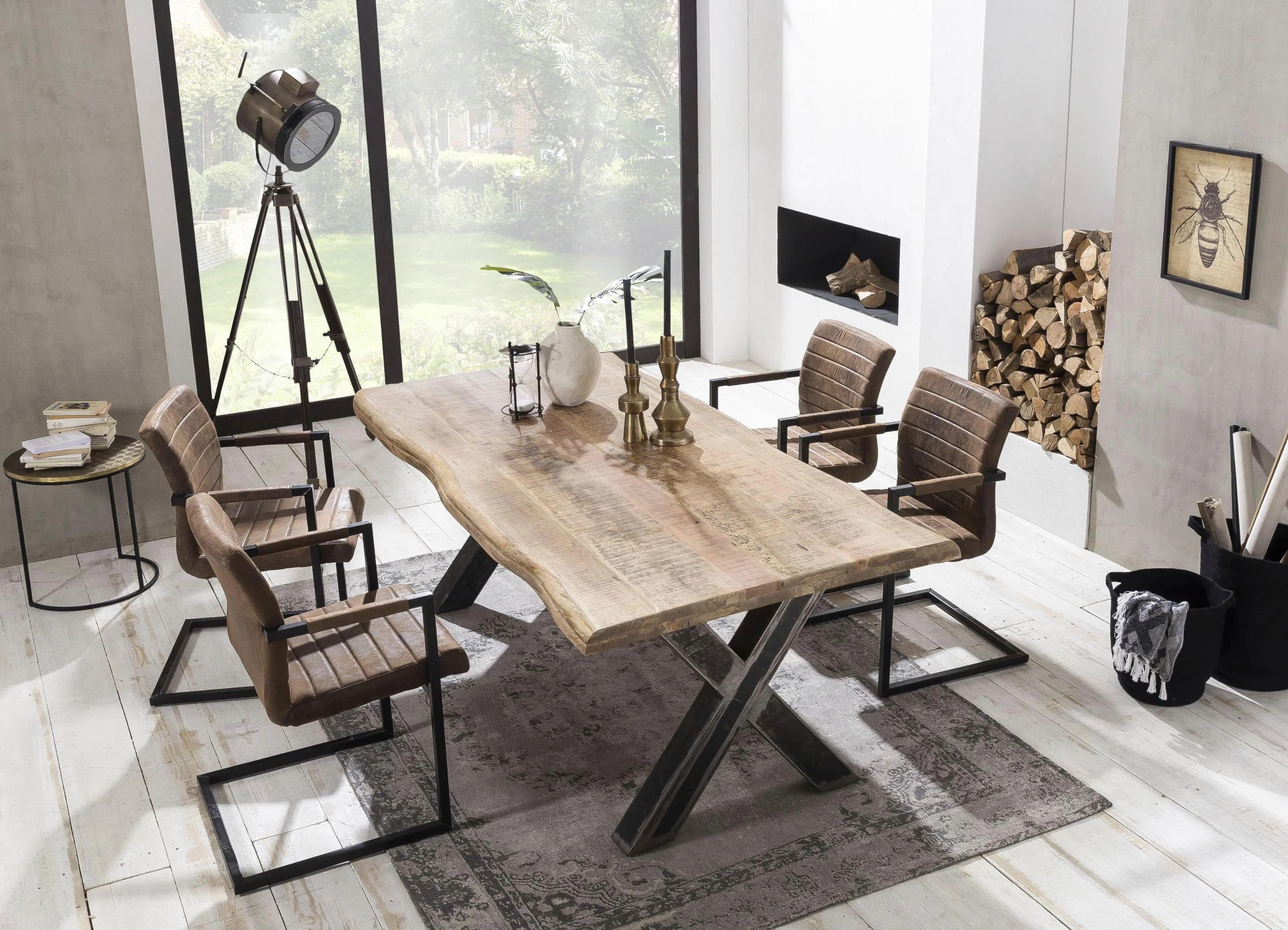 Sit Esstisch Tops&Tables Mangoholz Shabby Chic Vintage