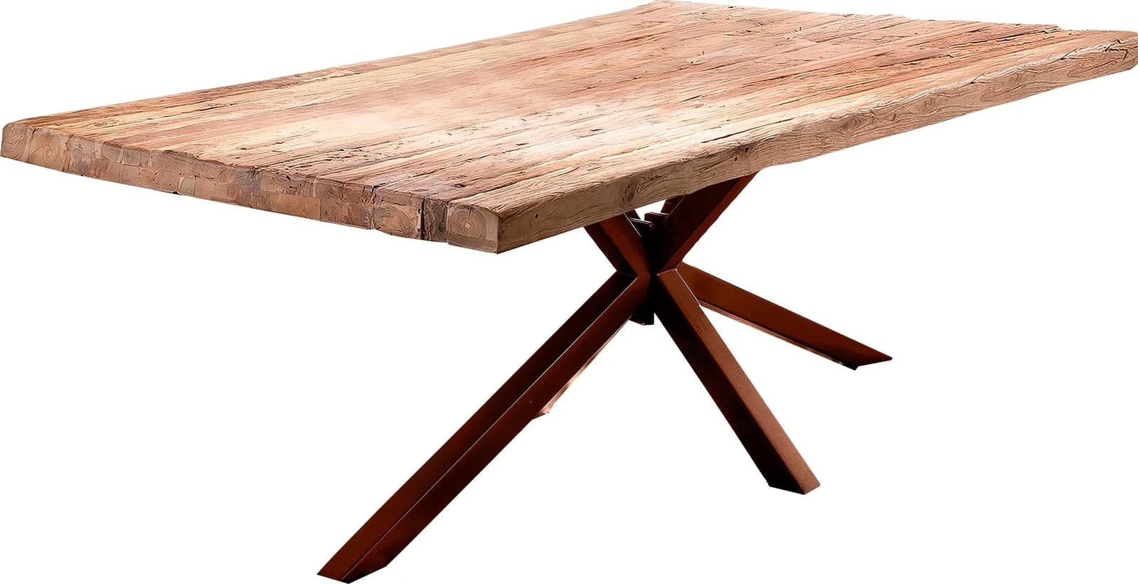 SIT Esstisch 220 cm Teak Metall Antikbraun